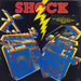 Shock Shock - stickered shrink US vinyl LP album (LP record) F-9613