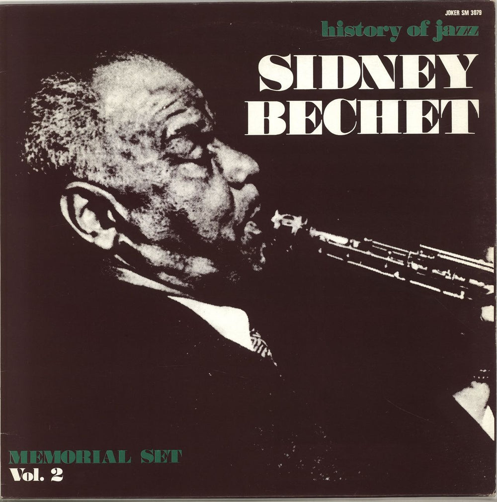 Sidney Bechet History Of Jazz Memorial Set Vol.2 Italian vinyl LP album (LP record) SM3079