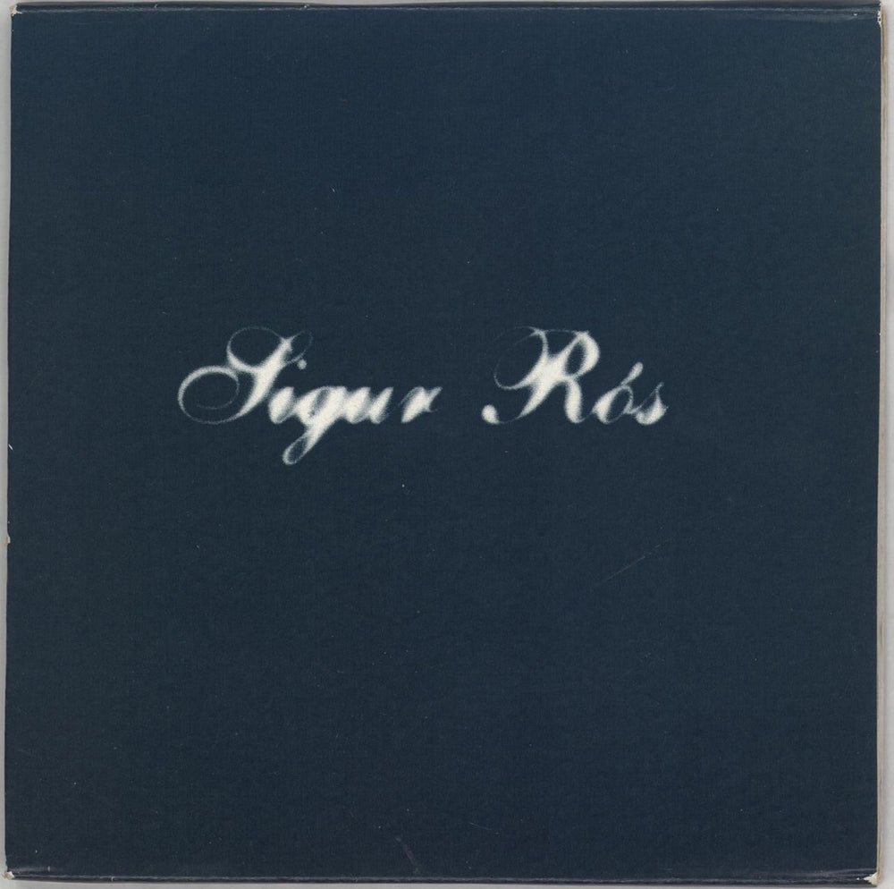 Sigur Ros Svefn-G-Englar - 2nd + Press Release UK CD single (CD5 / 5") CDFAT036