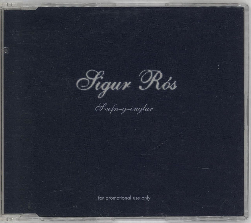 Sigur Ros Svefn-g-Englar - Jewel Case UK Promo CD single (CD5 / 5") CDFAT036