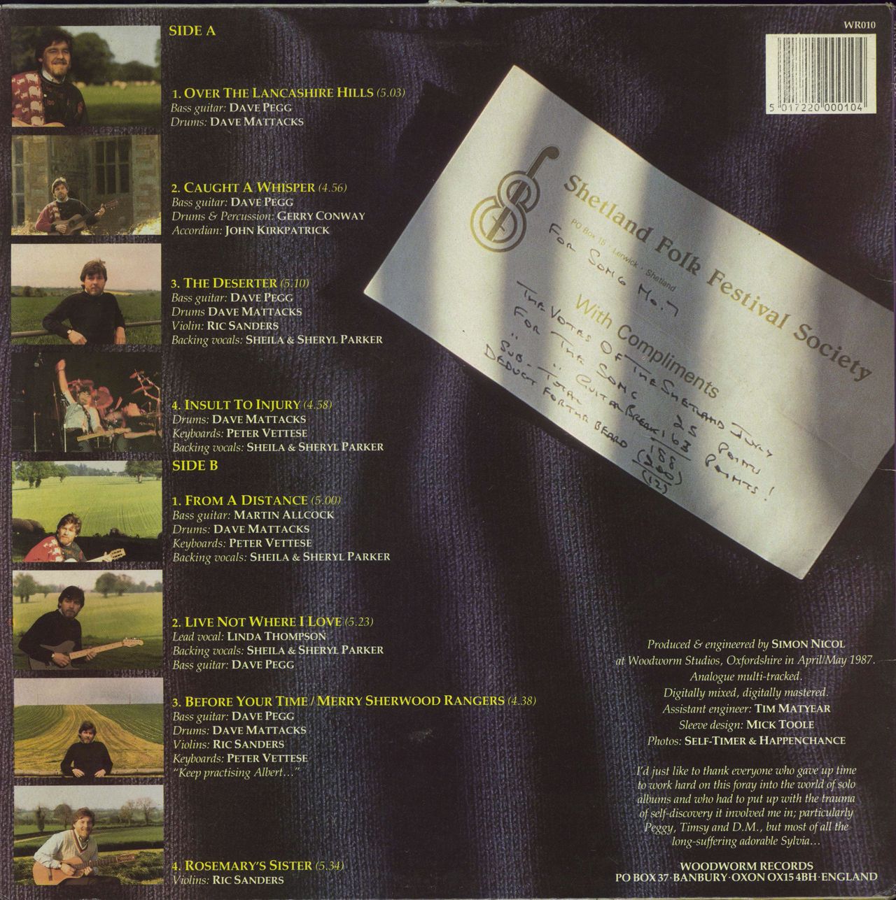 Simon Nicol Before Your Time... UK vinyl LP album (LP record) 5017220000104
