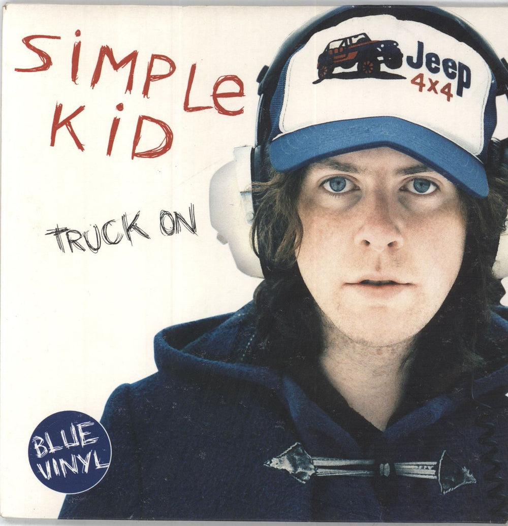 Simple Kid Truck On - Blue Vinyl UK 7" vinyl single (7 inch record / 45) 2M007S