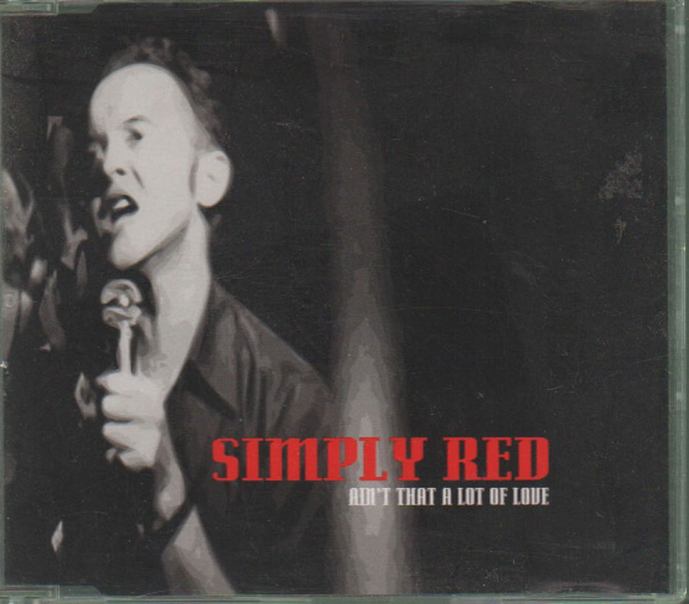 Simply Red Ain't That A Lot Of Love - CD1 UK CD single (CD5 / 5") EW208CD1