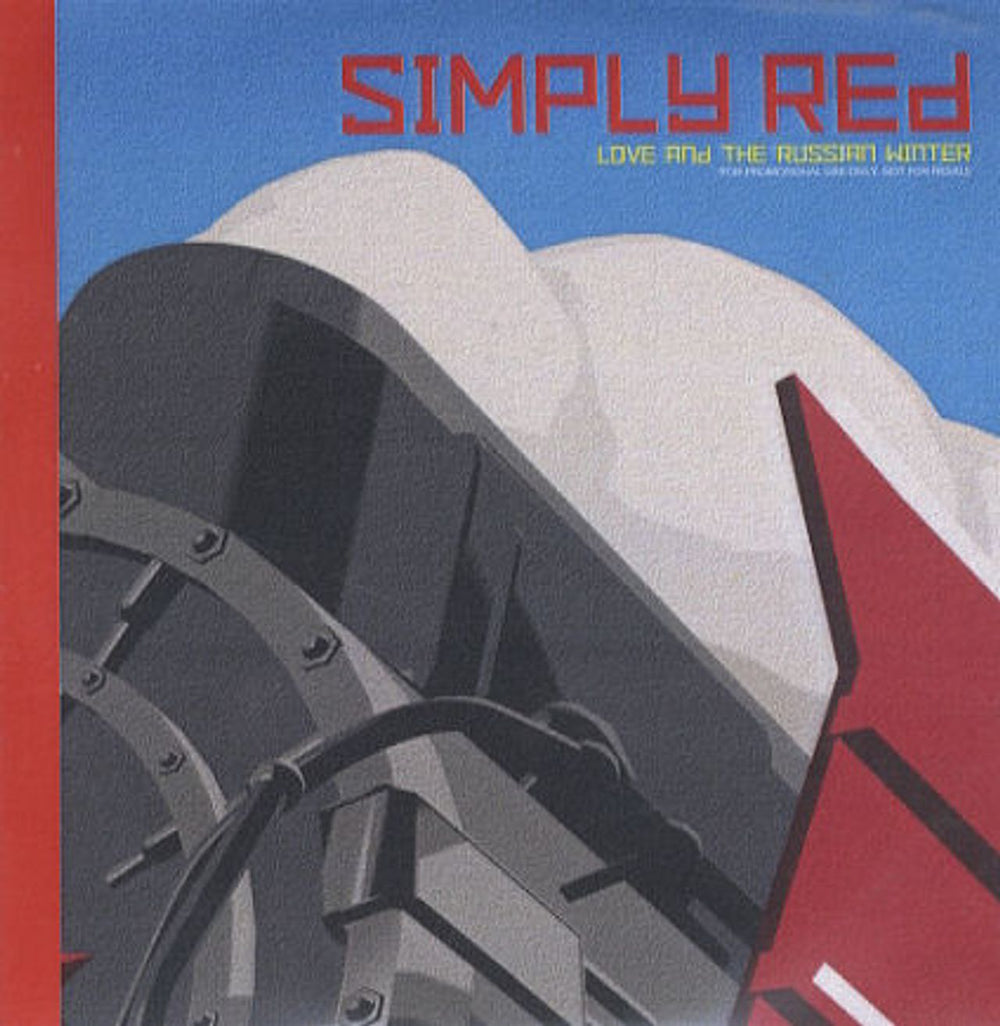 Simply Red Love And The Russian Winter UK Promo CD-R acetate CD ACETATE