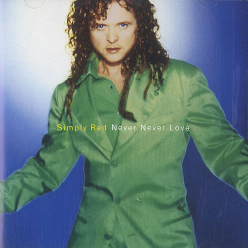 Simply Red Never Never Love UK CD single (CD5 / 5") EW029CD1