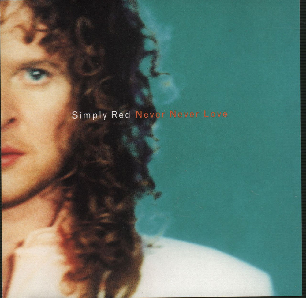 Simply Red Never Never Love US Promo CD single (CD5 / 5") PRCD-9424-2