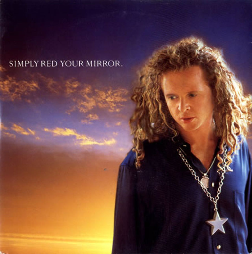 Simply Red Your Mirror UK 7" vinyl single (7 inch record / 45) YZ689