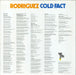 Sixto Rodriguez Cold Fact - 180gram UK vinyl LP album (LP record)