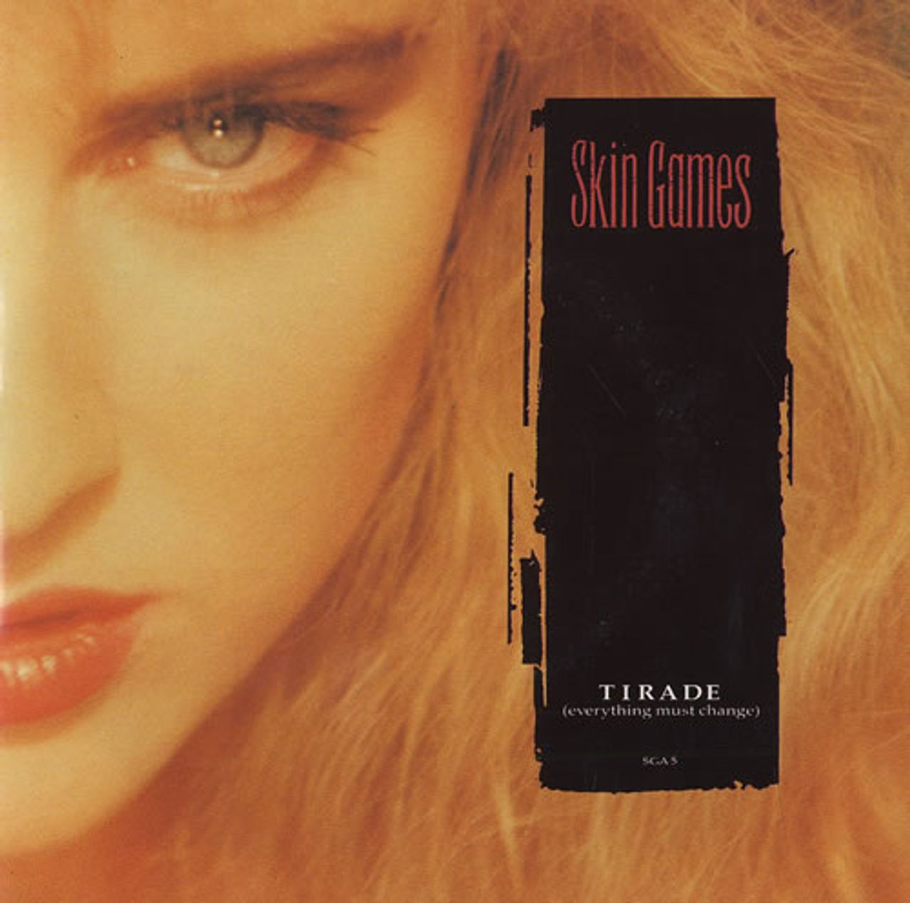 Skin Games Tirade UK 7" vinyl single (7 inch record / 45) SGA5