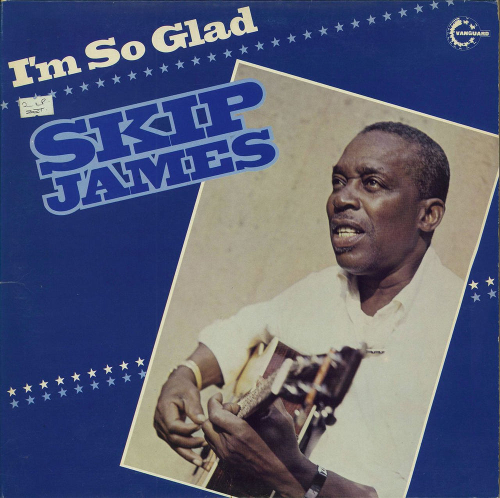 Skip James I'm So Glad UK 2-LP vinyl record set (Double LP Album) VPD20001