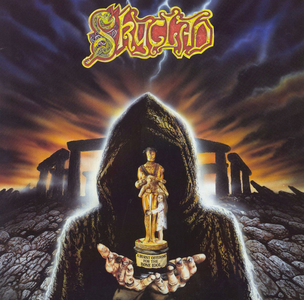 Skyclad A Burnt Offering For The Bone Idol German vinyl LP album (LP record) N0186-1