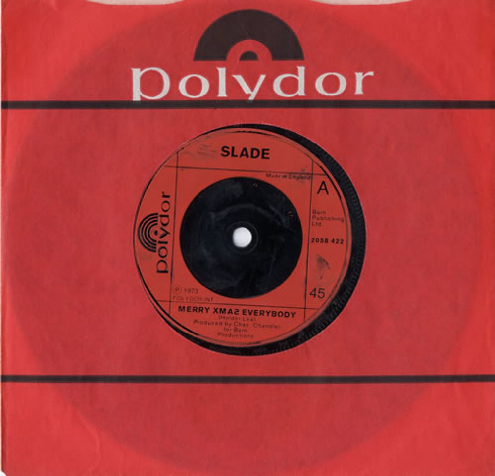 Slade Merry Xmas Everybody UK 7" vinyl single (7 inch record / 45) 2058422