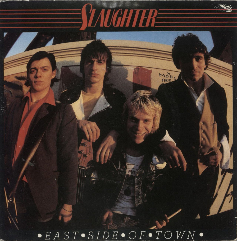 Slaughter & The Dogs East Side Of Town UK 7" vinyl single (7 inch record / 45) DJS10936
