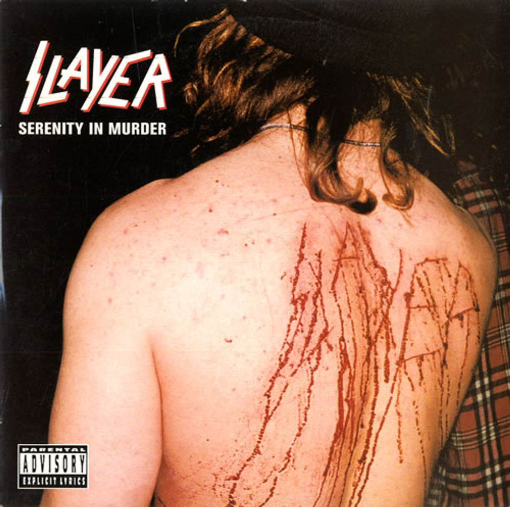 Slayer Serenity In Murder UK 7" vinyl single (7 inch record / 45) 26234-7