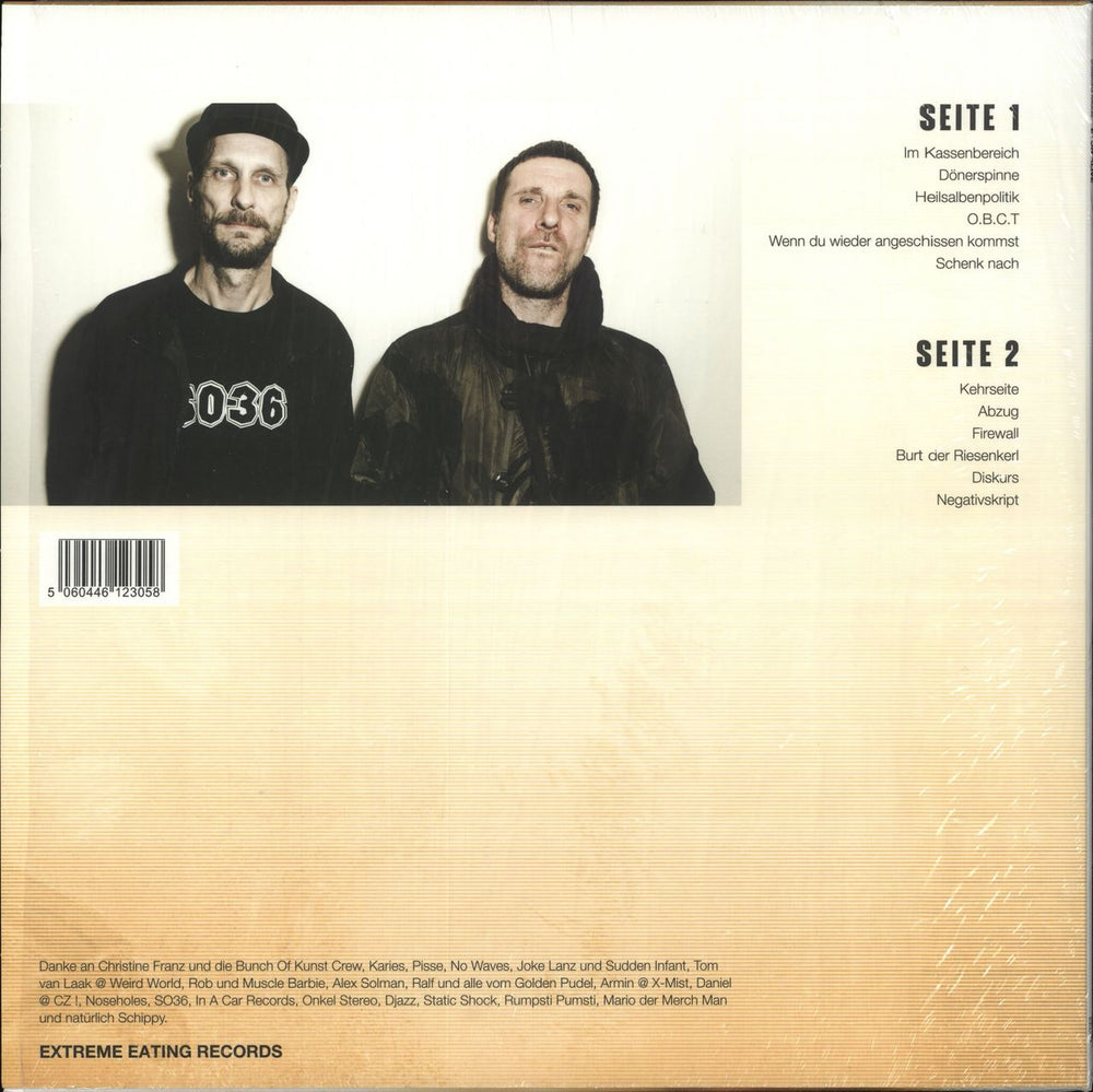 Sleaford Mods Eton Alive: German Edition - Shrink German vinyl LP album (LP record) 5060446123058