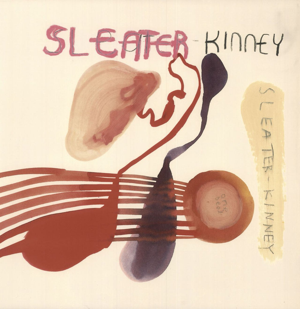 Sleater-Kinney One Beat + Bonus 7" - Complete US vinyl LP album (LP record) KRS387