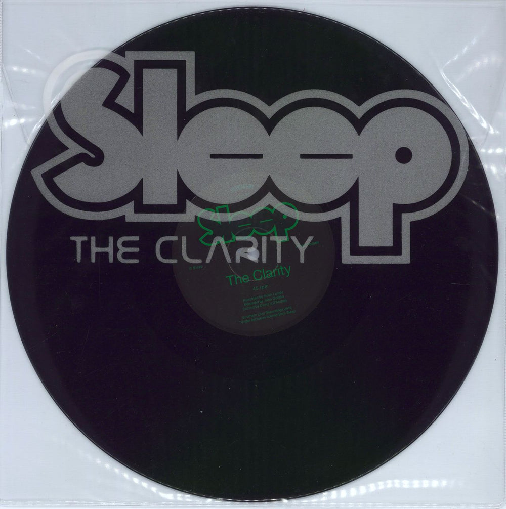 Sleep The Clarity - Black Vinyl - Etched - Sealed US 12" vinyl single (12 inch record / Maxi-single) LORD420