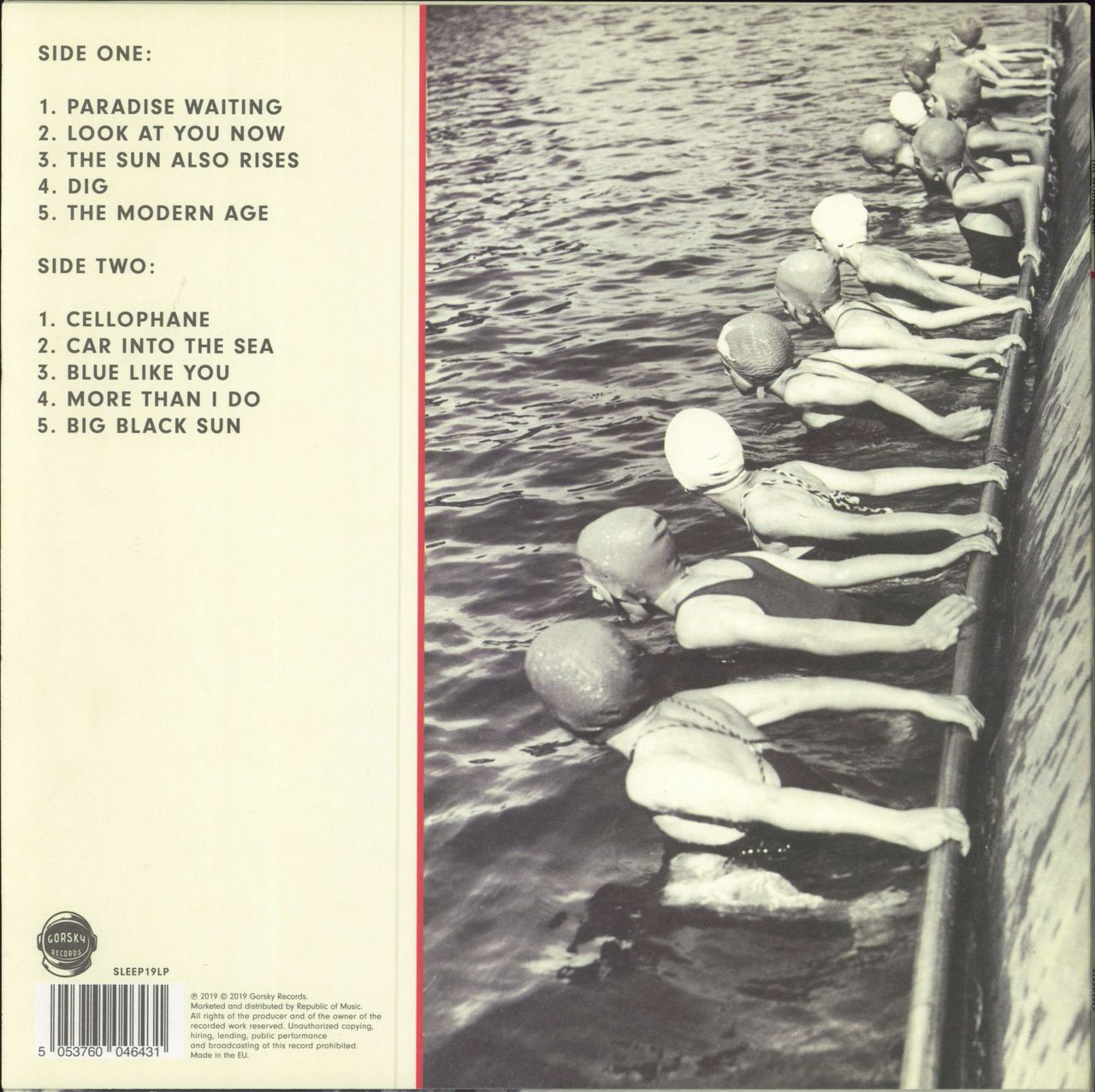 Sleeper The Modern Age - Red Vinyl + Fully Autographed UK vinyl LP album (LP record) 5053760046431