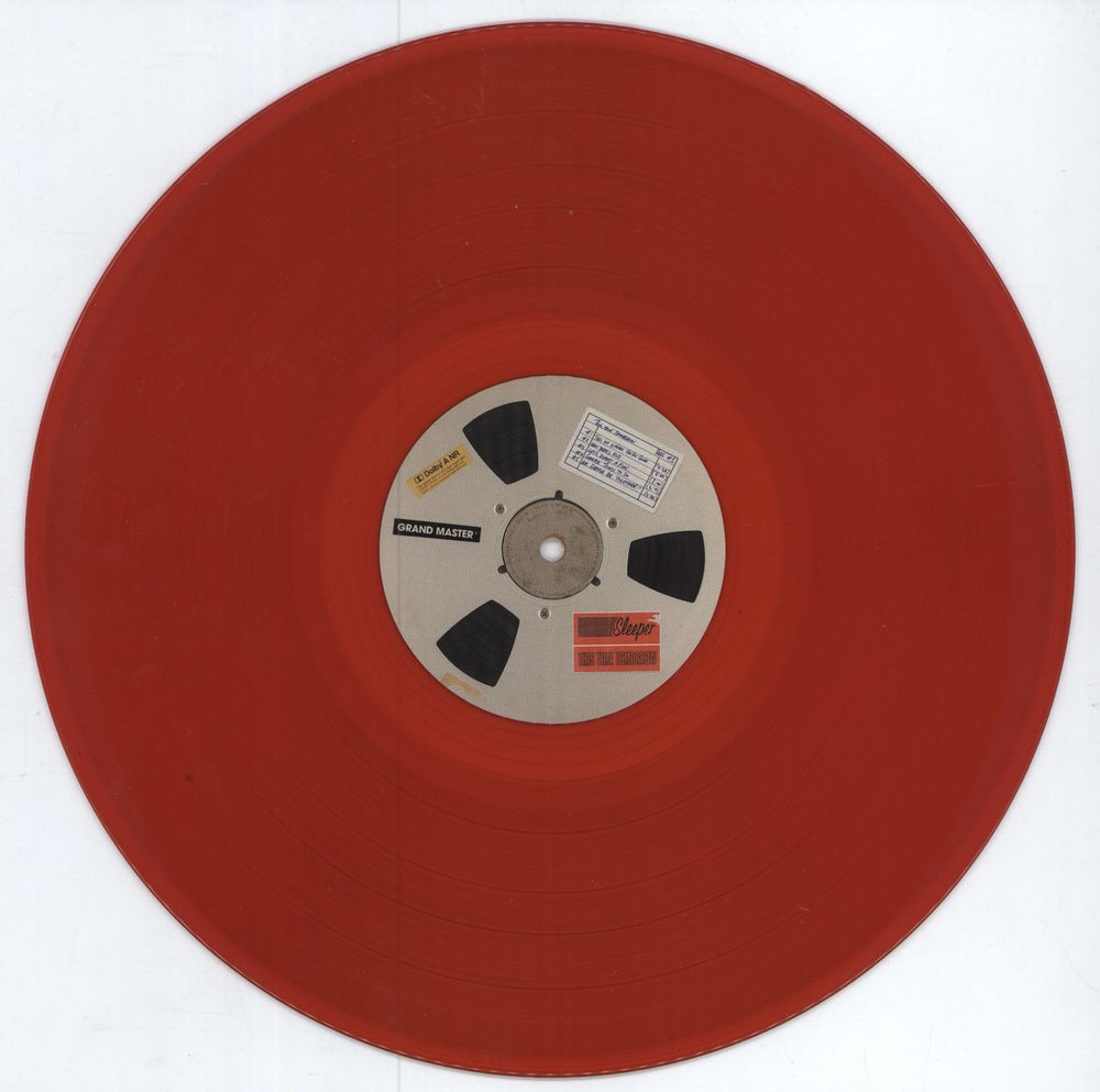 Sleeper This Time Tomorrow - Red Vinyl + Autographed UK vinyl LP album (LP record) 5024545916515