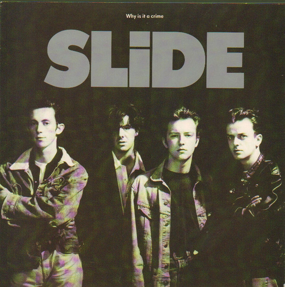 Slide Why Is It A Crime UK 7" vinyl single (7 inch record / 45) MER292