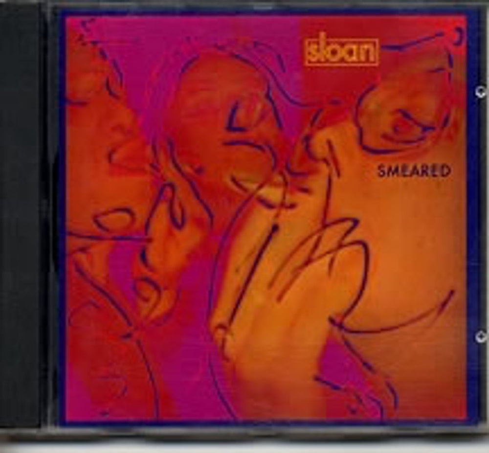 Sloan Smeared German CD album (CDLP) GED24498