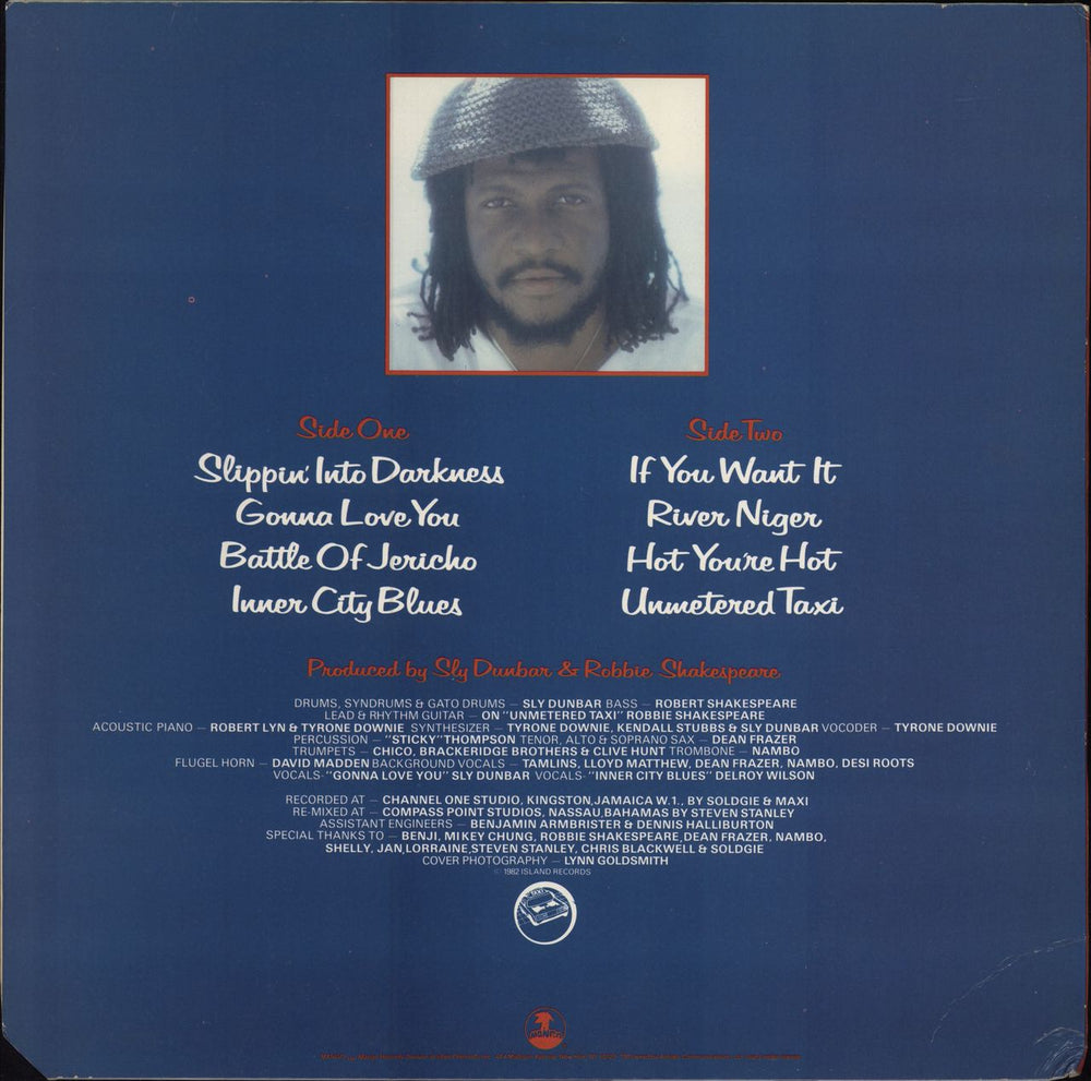 Sly Dunbar Sly-Go-Ville US vinyl LP album (LP record)