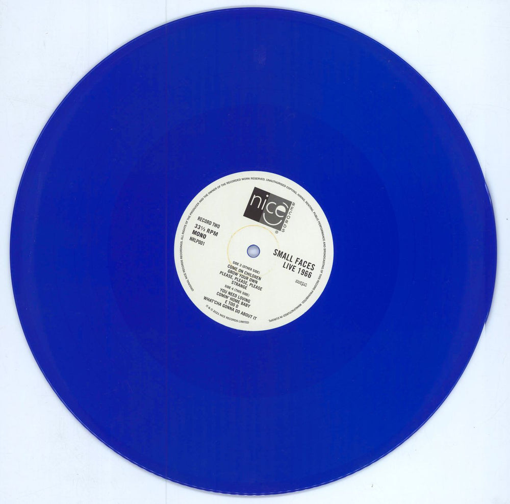 Small Faces Live 1966 - Autographed UK 2-LP vinyl record set (Double LP Album) 2021