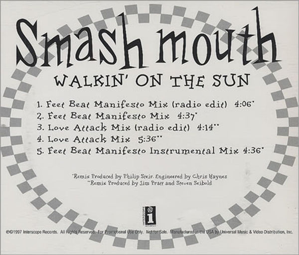 Smash Mouth - Walkin' On The Sun (Official Music Video) 