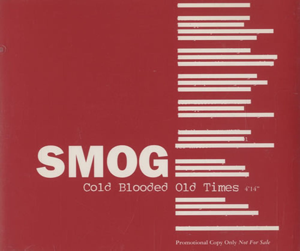 Smog Cold Blooded Old Times UK Promo CD single (CD5 / 5") RUG98CDP