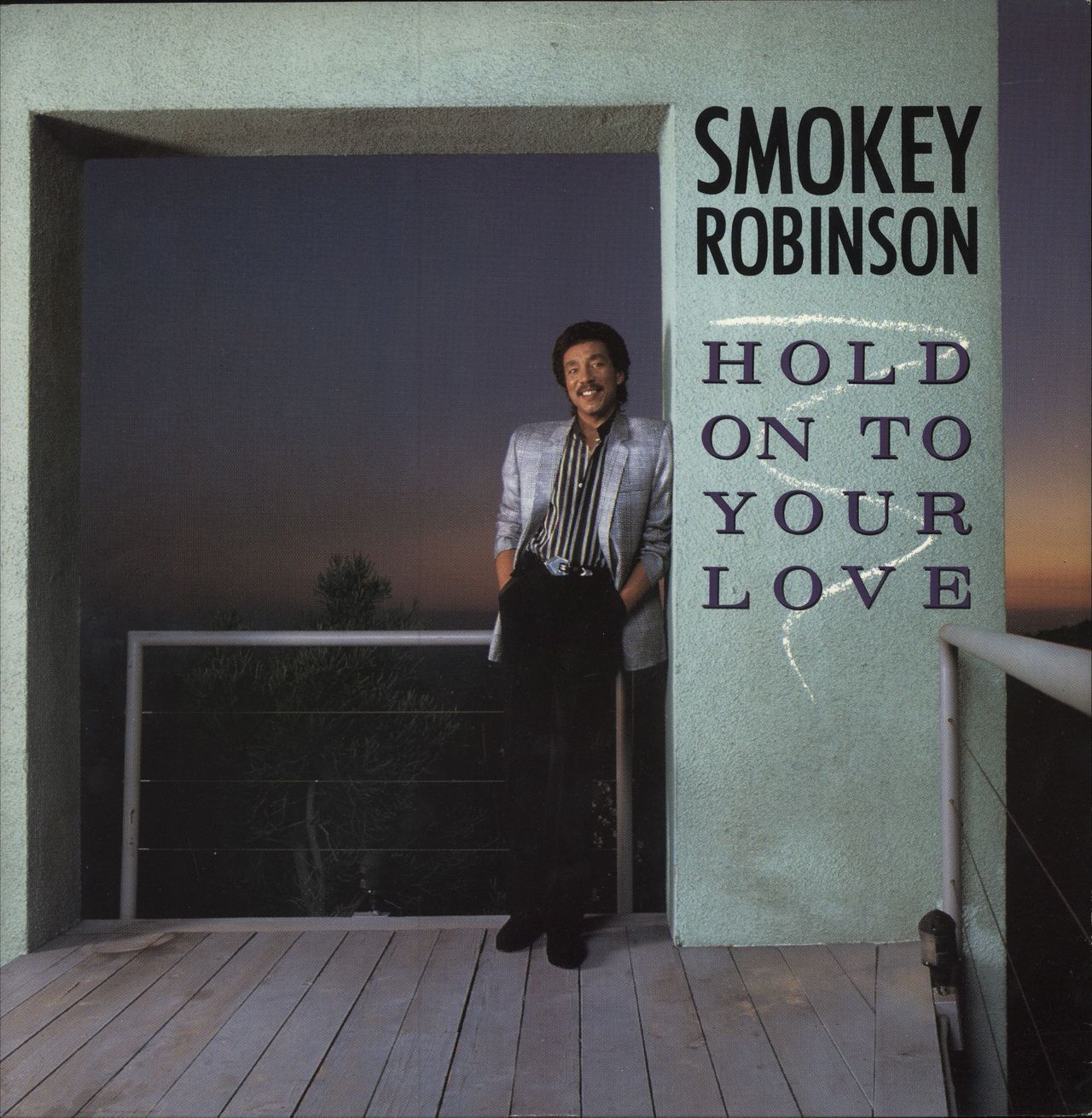 Smokey Robinson Hold On To Your Love UK 12" vinyl single (12 inch record / Maxi-single) ZT40554