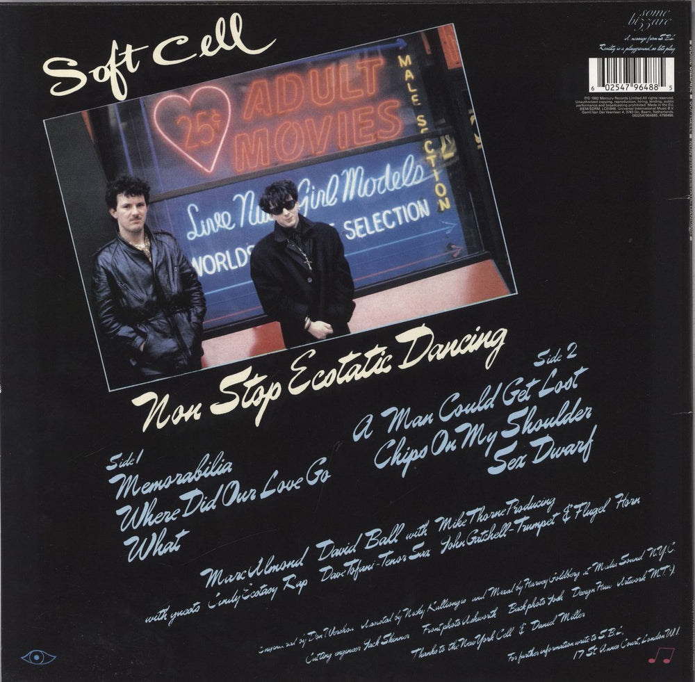 Soft Cell Non-Stop Ecstatic Dancing UK vinyl LP album (LP record) 602547964885