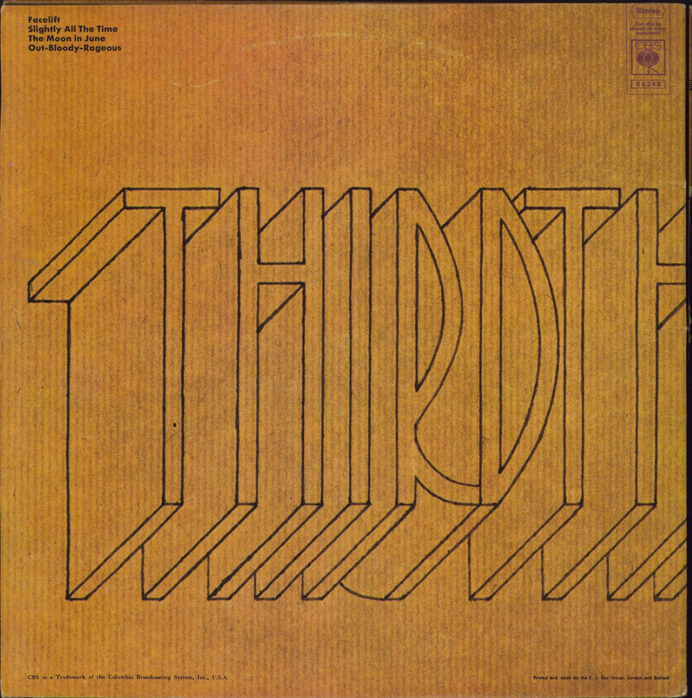 Soft Machine Third - 1st - EX UK 2-LP vinyl record set (Double LP Album)