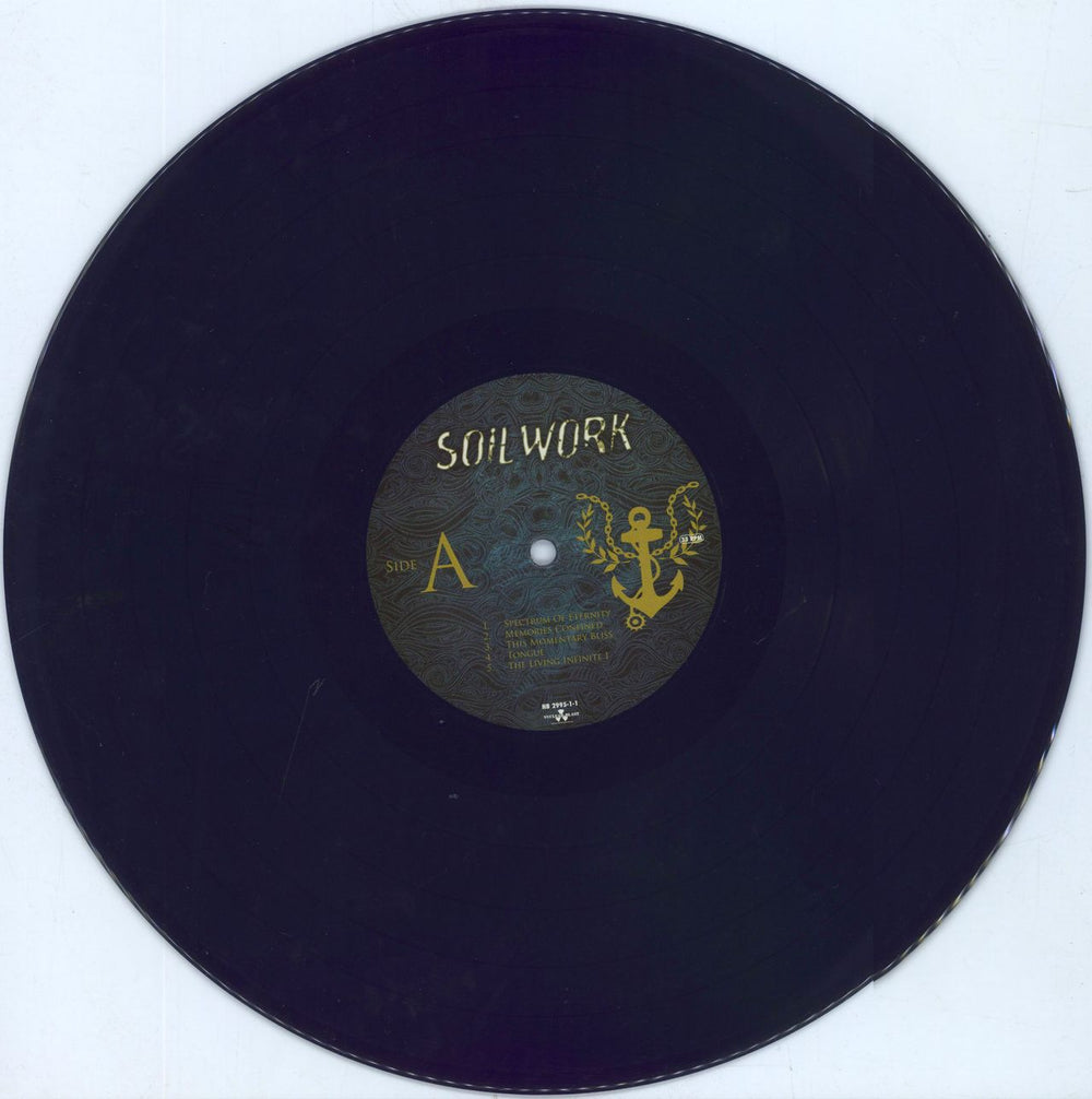 Soilwork The Living Infinite - Dark Blue Vinyl German 2-LP vinyl record set (Double LP Album) ZSZ2LTH806436