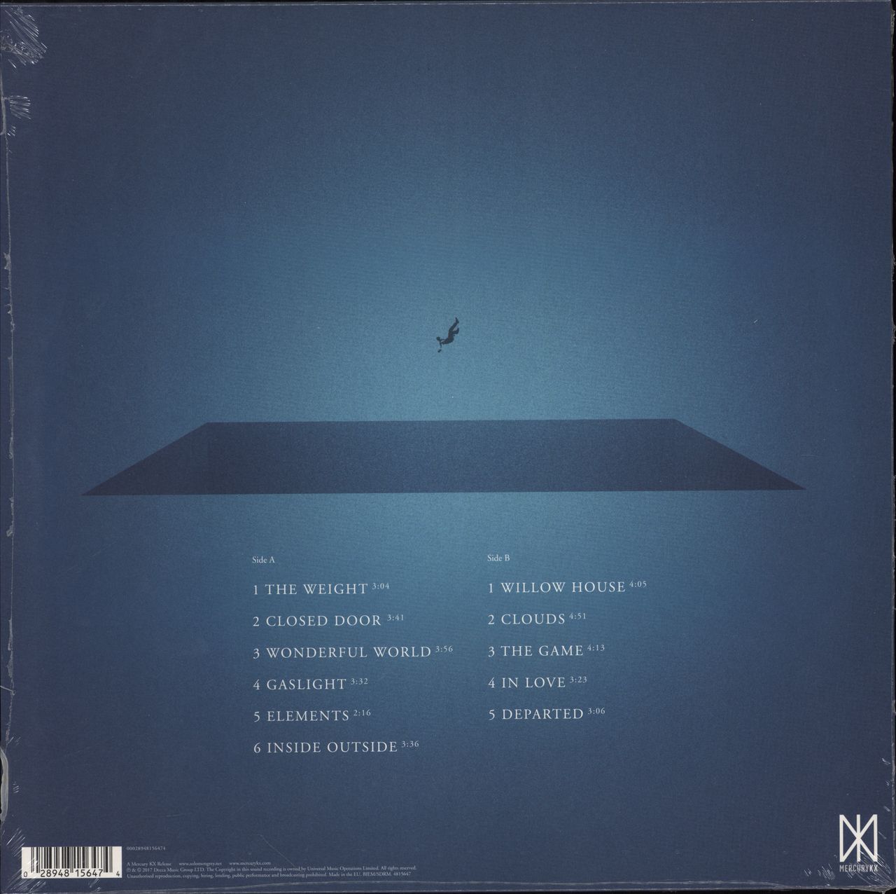 Solomon Grey Human Music - 180gm - Sealed UK vinyl LP album (LP record) 028948156474