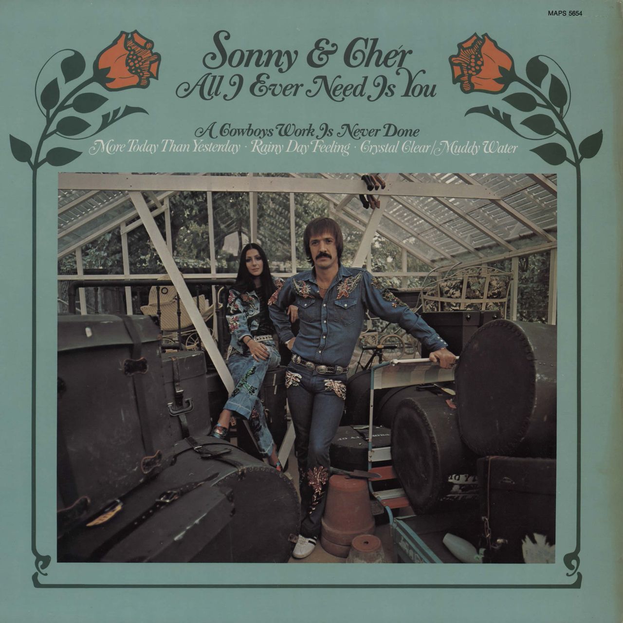 Sonny & Cher All I Ever Need Is You German vinyl LP album (LP record) MAPS5654