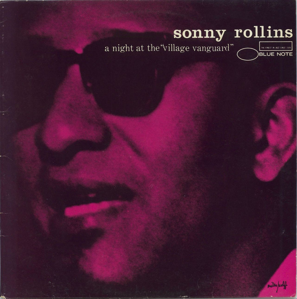 Sonny Rollins A Night At The Village Vanguard - EX UK vinyl LP album (LP record) BNS40010