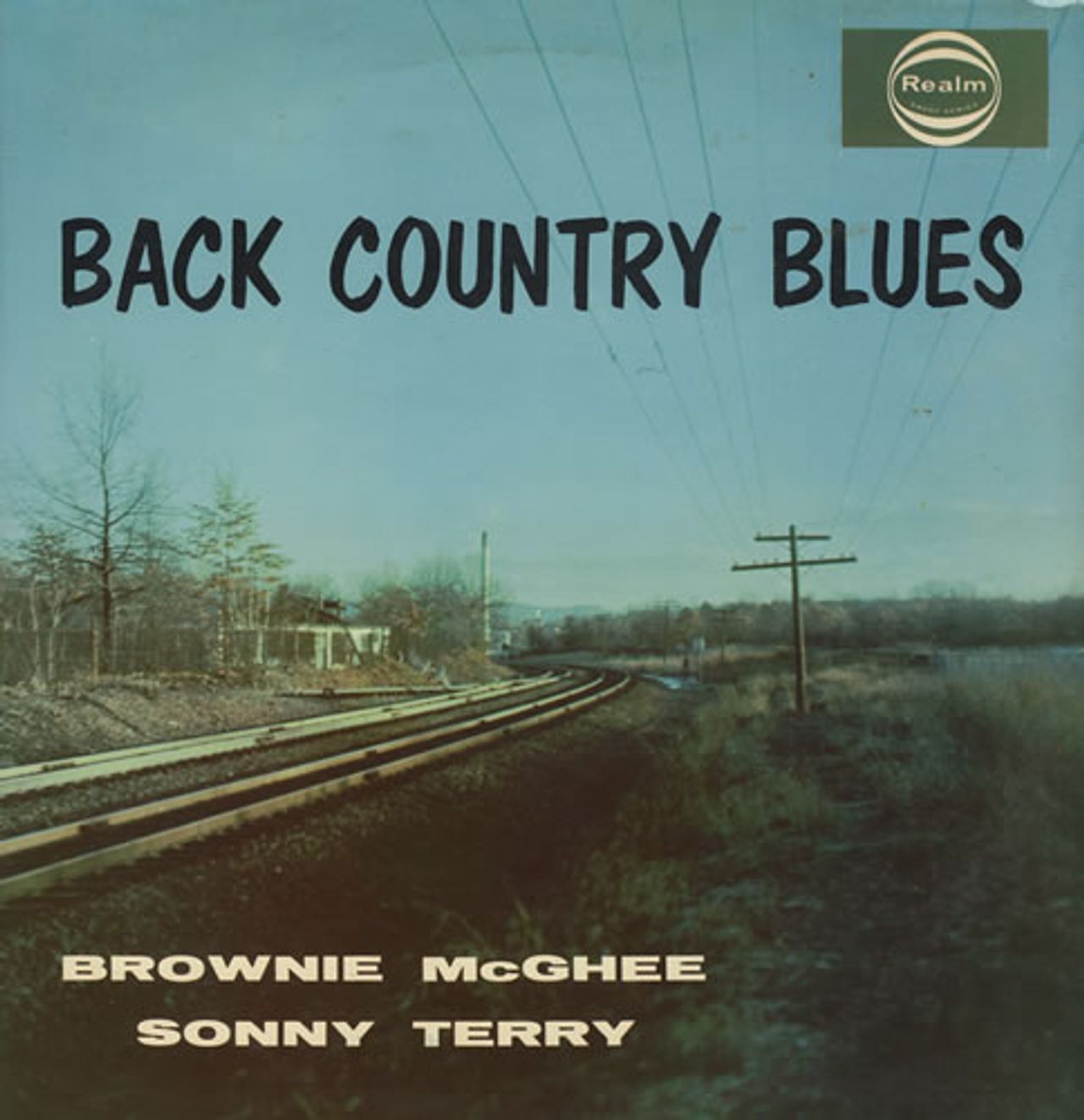 Sonny Terry & Brownie McGhee Back Country Blues - Blue label UK vinyl LP album (LP record) RM165