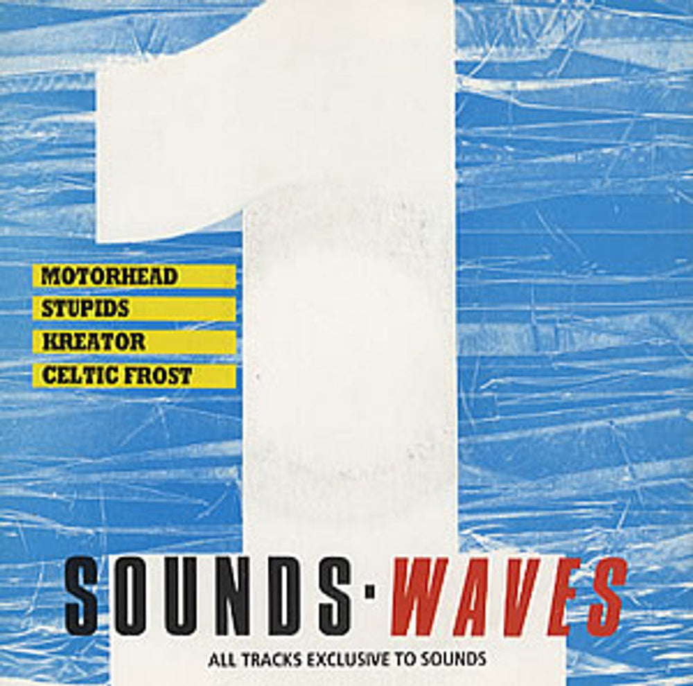 Sounds Sounds Waves 1 EP UK Promo 7" vinyl single (7 inch record / 45) WAVES1