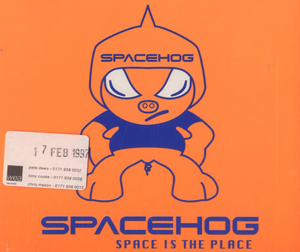 Spacehog Space Is The Place UK Promo CD single (CD5 / 5") EKR234CDDJ