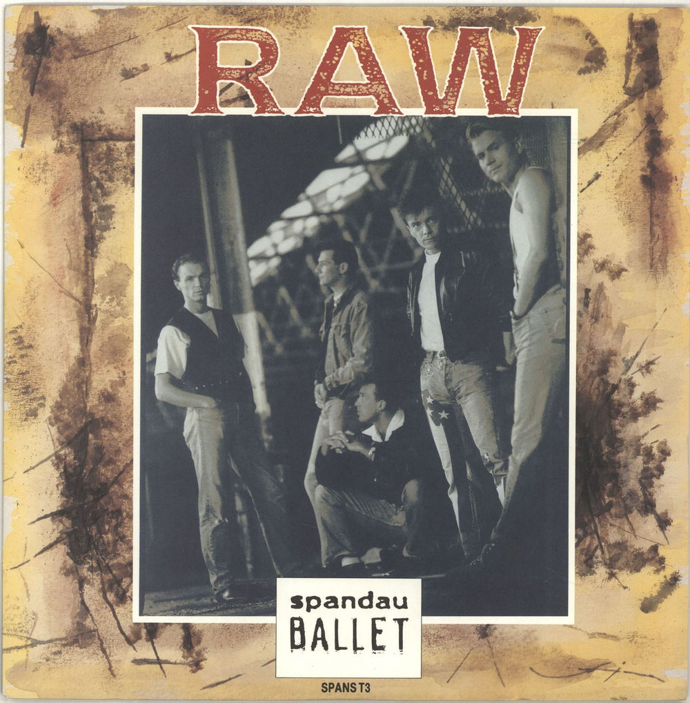 Spandau Ballet Raw UK 12" vinyl single (12 inch record / Maxi-single) SPANST3