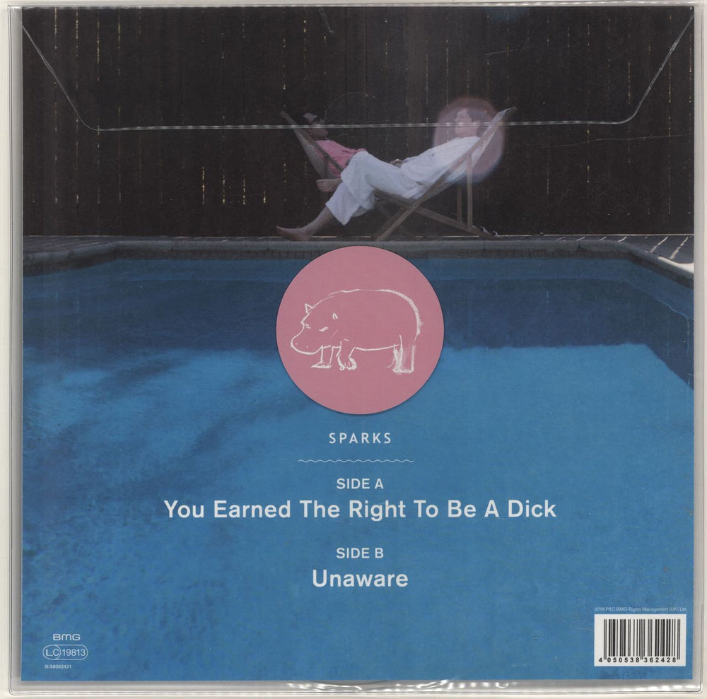 Sparks You've Earnt The Right To Be A Dick - RSD18 UK shaped picture disc (picture disc vinyl record) SPASHYO694863