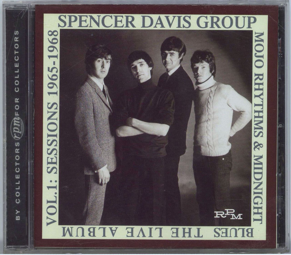Spencer Davis Group Mojo Rhythms & Midnight Blues Vol. 1 Sessions 1965 - 68 UK CD album (CDLP) RPM207
