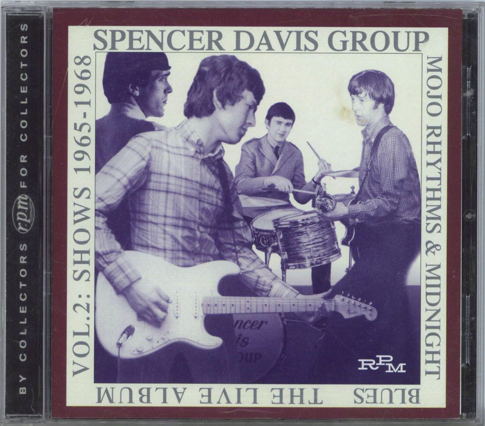 Spencer Davis Group Mojo Rhythms & Midnight Blues - Vol.2: Shows 1965-1968 UK CD album (CDLP) RPM216