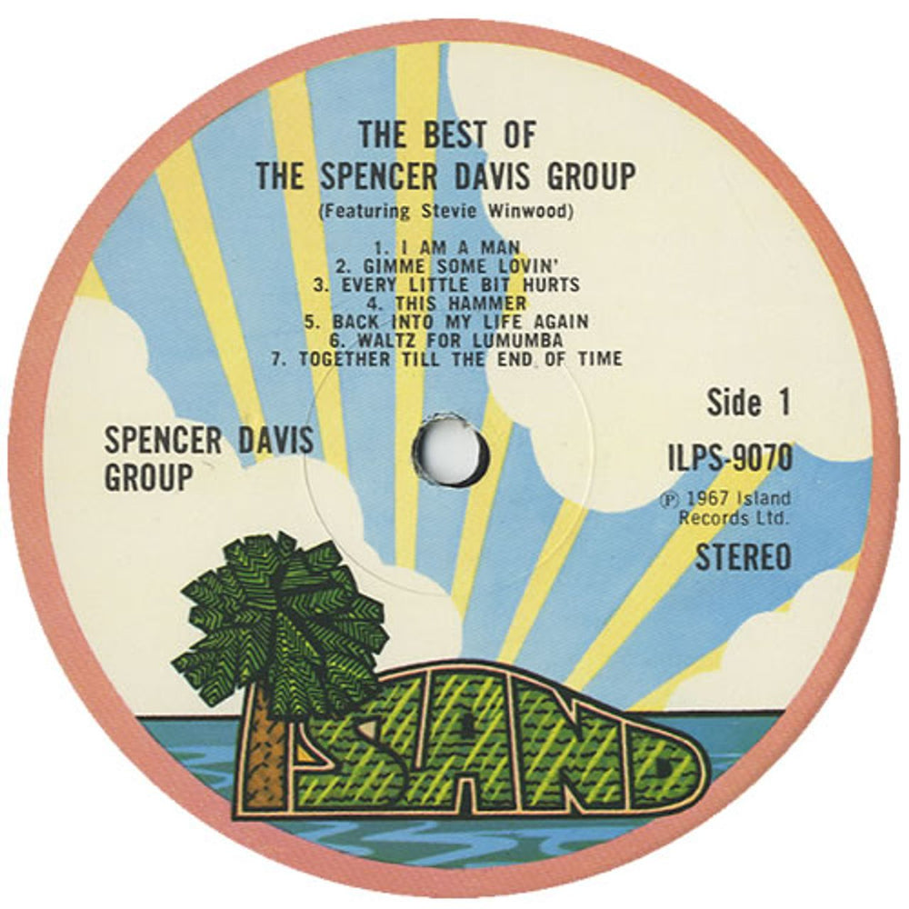 Spencer Davis Group The Best Of The Spencer Davis Group - 3rd UK vinyl LP album (LP record) SDGLPTH231362