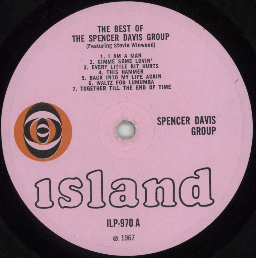 Spencer Davis Group The Best Of The Spencer Davis Group Featuring Steve Winwood - VG UK vinyl LP album (LP record) SDGLPTH735151