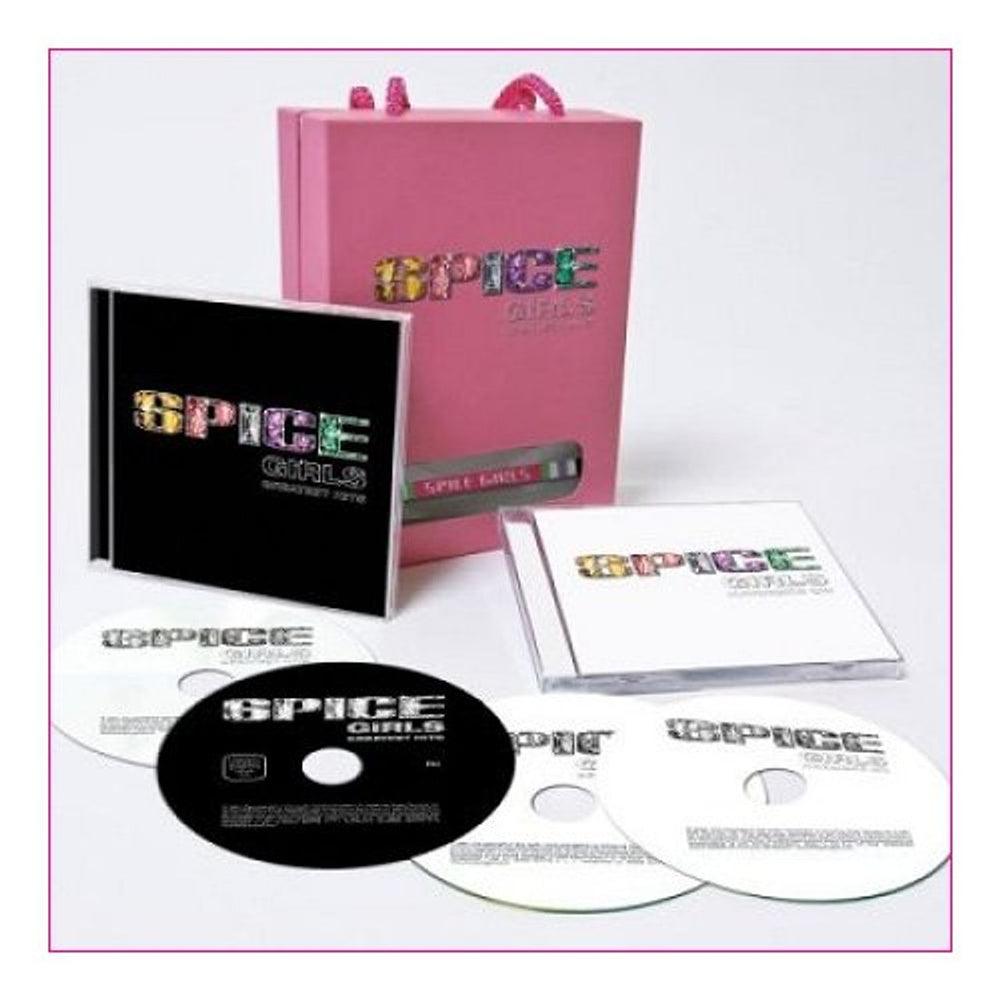 Spice Girls Greatest Hits - Sealed UK 3-disc CD/DVD Set SPICECDP1