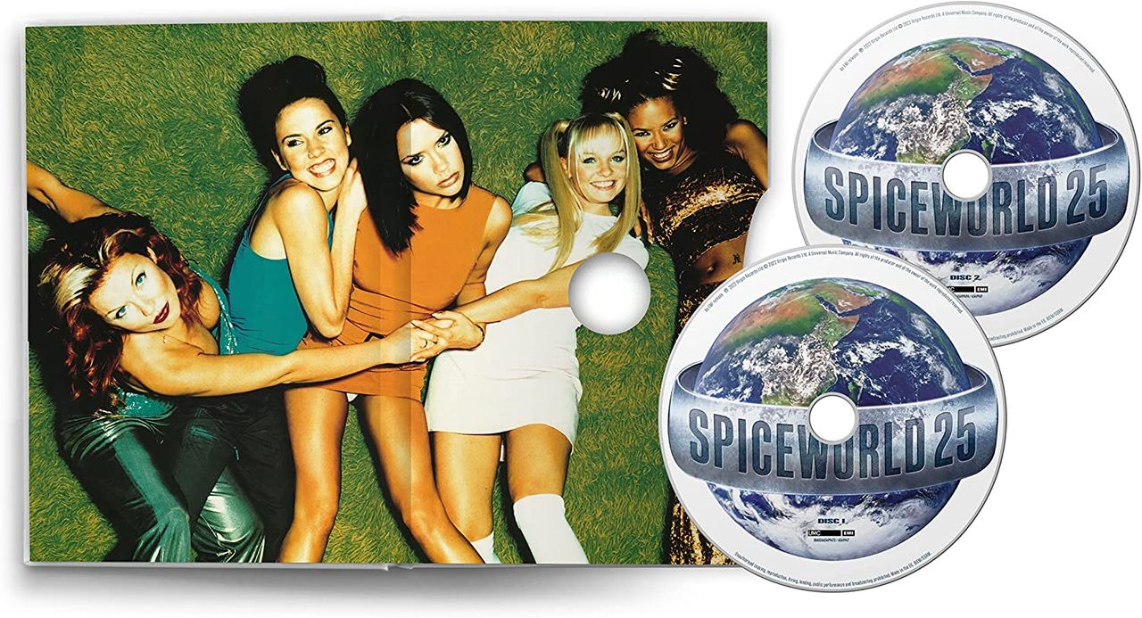 Spice Girls Spiceworld 25: 25th Anniversary - Sealed UK 2-CD Album Set ...