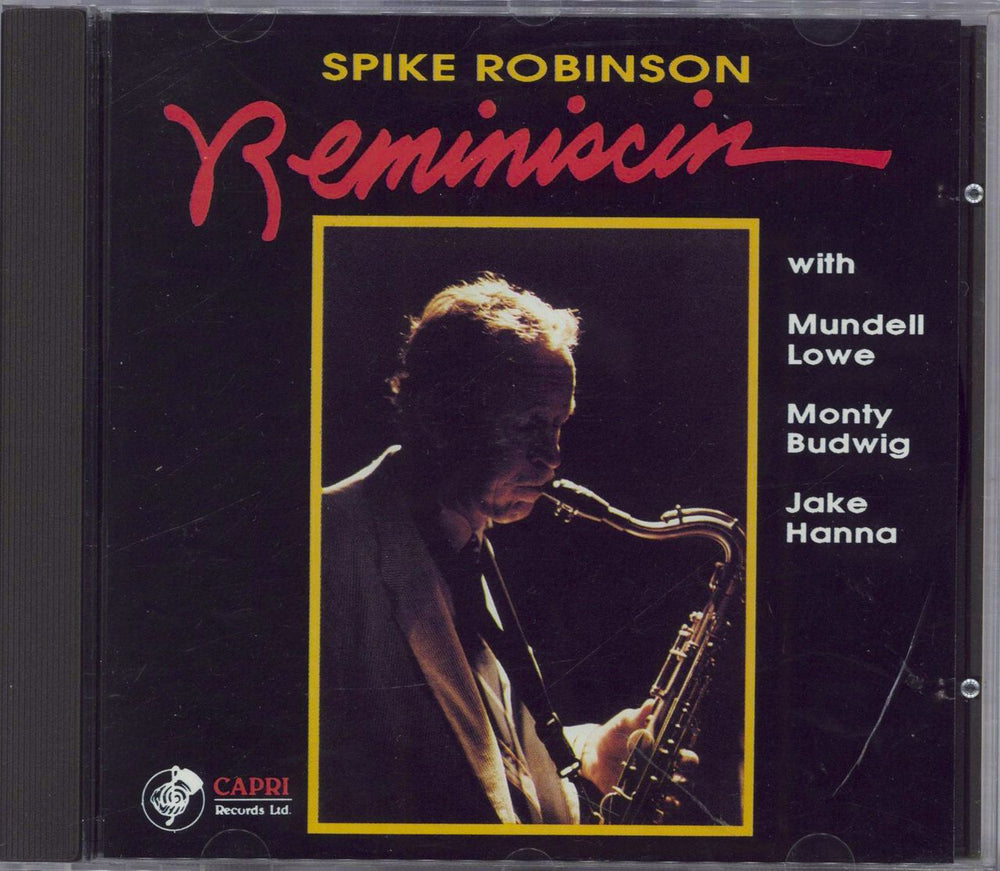 Spike Robinson Reminiscin US CD album (CDLP) 740292