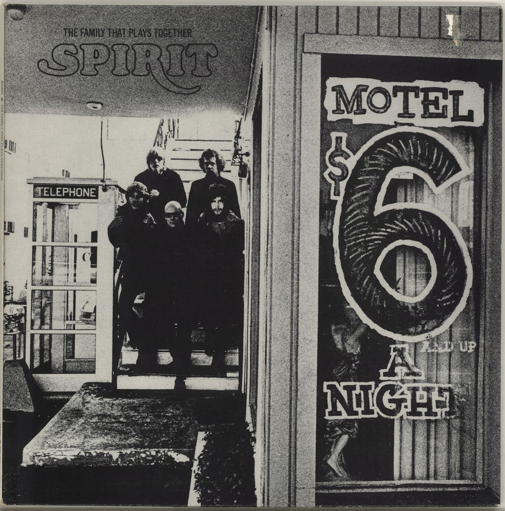 Spirit The Family That Plays Together UK vinyl LP album (LP record) XED162