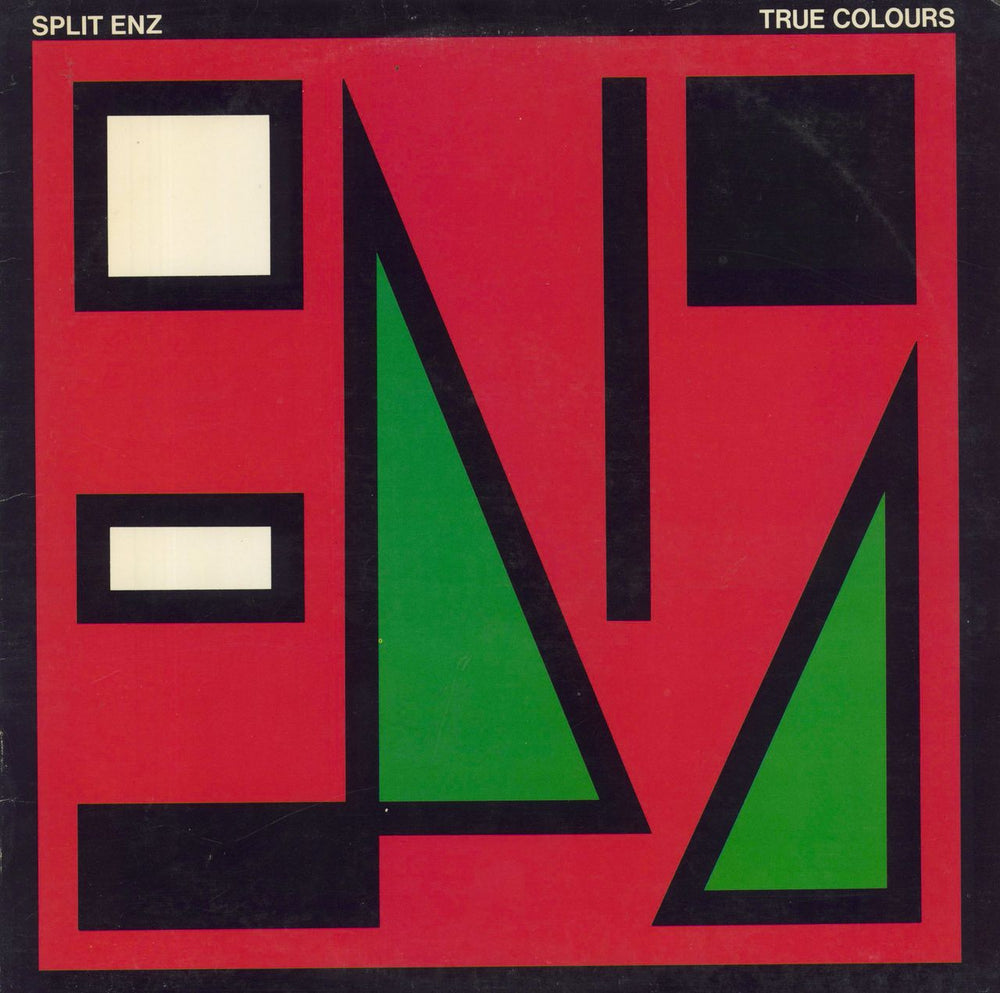 Split Enz True Colours US vinyl LP album (LP record) SP-4822